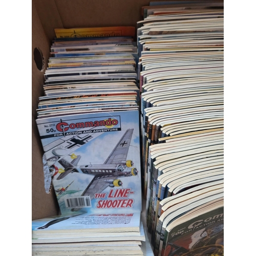 279A - Commando Job Lot Ranging from Issue 2701-4214 all Different Conditions ( 226 in Total)