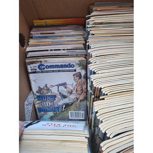 279A - Commando Job Lot Ranging from Issue 2701-4214 all Different Conditions ( 226 in Total)