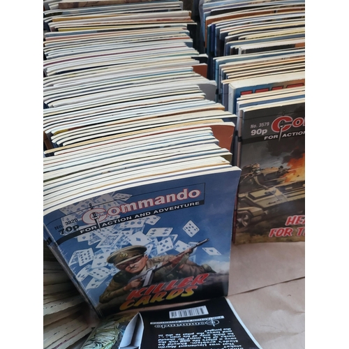 279A - Commando Job Lot Ranging from Issue 2701-4214 all Different Conditions ( 226 in Total)