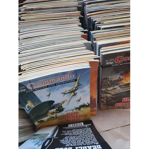 279A - Commando Job Lot Ranging from Issue 2701-4214 all Different Conditions ( 226 in Total)