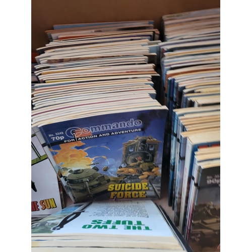 279A - Commando Job Lot Ranging from Issue 2701-4214 all Different Conditions ( 226 in Total)