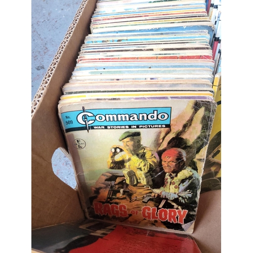 279B - Commando Job Lot Ranging from Issue 509-2696 all Different Conditions (179 in Total)