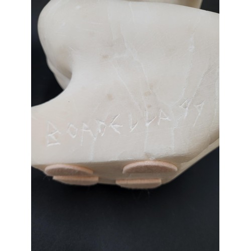 118 - Marble Nude Lady Sculpture Signed Boadella See Photo, Height 33cm