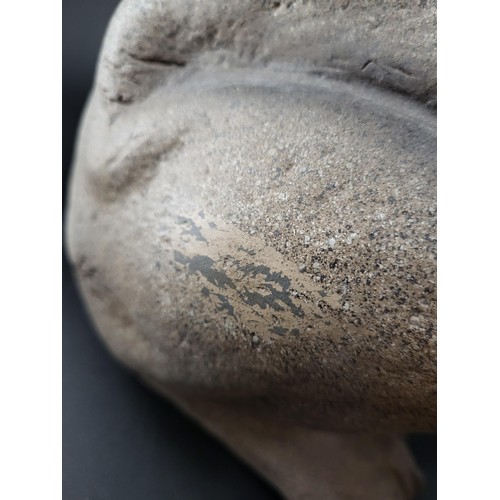 120 - Large Lion Sculpture Hollow Resin, Height 48cm