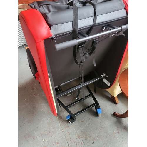 315A - Careflex Hydro Tilt Chair in Good Condition Has a few Tears as Shown in Photos on Step Area But Over... 