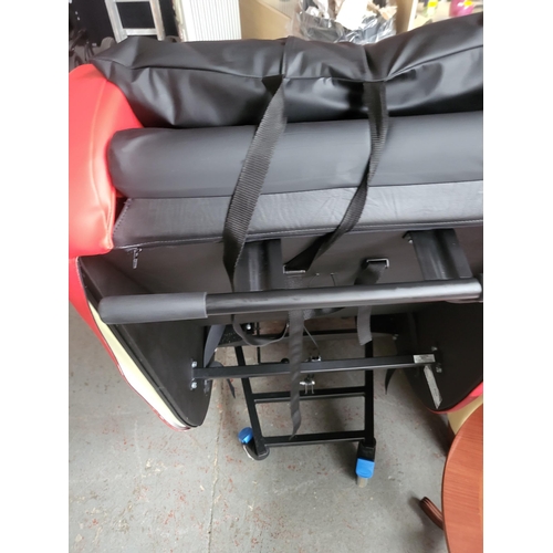 315A - Careflex Hydro Tilt Chair in Good Condition Has a few Tears as Shown in Photos on Step Area But Over... 