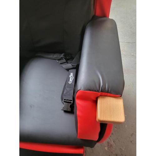 315A - Careflex Hydro Tilt Chair in Good Condition Has a few Tears as Shown in Photos on Step Area But Over... 