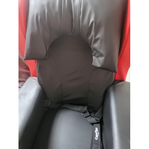 315A - Careflex Hydro Tilt Chair in Good Condition Has a few Tears as Shown in Photos on Step Area But Over... 