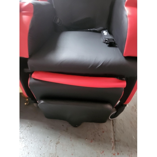 315A - Careflex Hydro Tilt Chair in Good Condition Has a few Tears as Shown in Photos on Step Area But Over... 