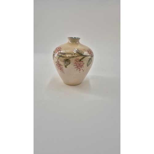 101 - Moorcroft Made for Liberty & Co Porcelain Vase Height 11cm x Diameter 10cm