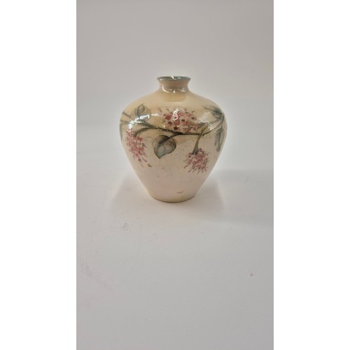 101 - Moorcroft Made for Liberty & Co Porcelain Vase Height 11cm x Diameter 10cm