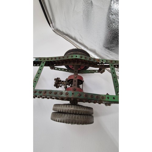 110 - Three Vintage Meccano Vehicles Great Detail in Engine Area in Large One