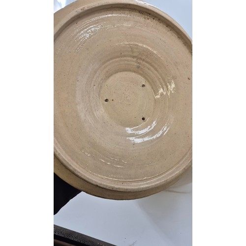 105 - Doulton & Lambeth Rare Pottery Bread Pan with Lid Height 29cm Very Rare to Find Complete Lid