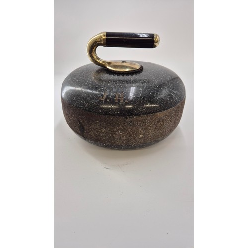 103 - Antique Curling Stone in Very Good Condition