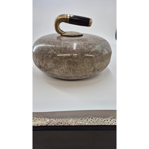 104 - Antique Curling Stone Very Good Condition