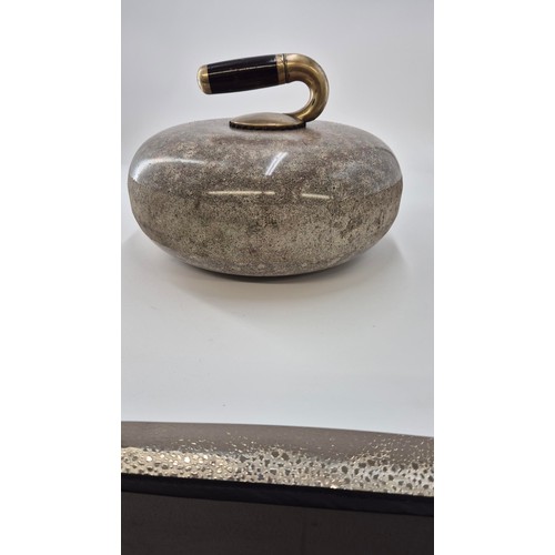 104 - Antique Curling Stone Very Good Condition