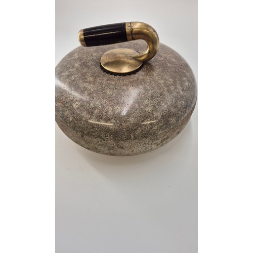 104 - Antique Curling Stone Very Good Condition