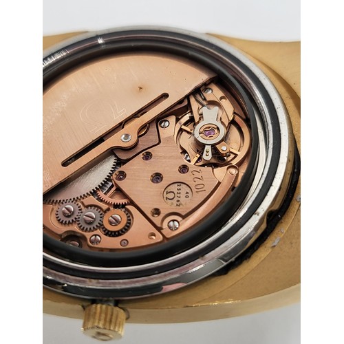 81 - 1970's Omega Automatic Seamaster All Original Strap & Back Plate, Strap Fits 9inch Circumference... 