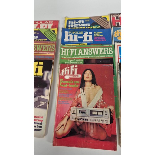 111 - Collection of HI-FI Answers, News & Practical Magazines Dates 1970's