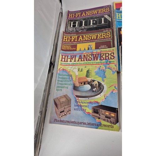 113 - Collection of HI-FI Answers, News & Audio Magazines Dates 1970's