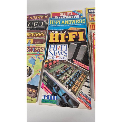 113 - Collection of HI-FI Answers, News & Audio Magazines Dates 1970's