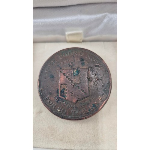 115 - Birmingham Work House Three Pence Coin Dated 1813