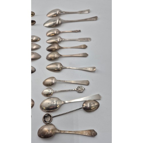 134 - Collection of Silver Spoons and TongsWeight 341g