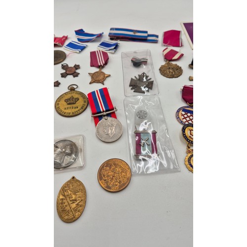 143 - Collection of Medals and Ribbons