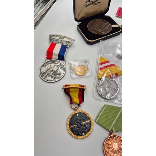 143 - Collection of Medals and Ribbons