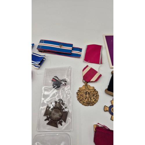 143 - Collection of Medals and Ribbons