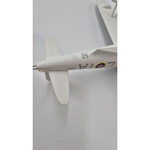 145 - Five Model Corgi AirplanesDakota Length 14cm Wings 20cm Sunderland Length 19cm Wings 24cm Mustang Le... 