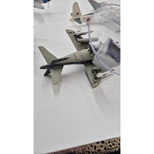 145 - Five Model Corgi AirplanesDakota Length 14cm Wings 20cm Sunderland Length 19cm Wings 24cm Mustang Le... 