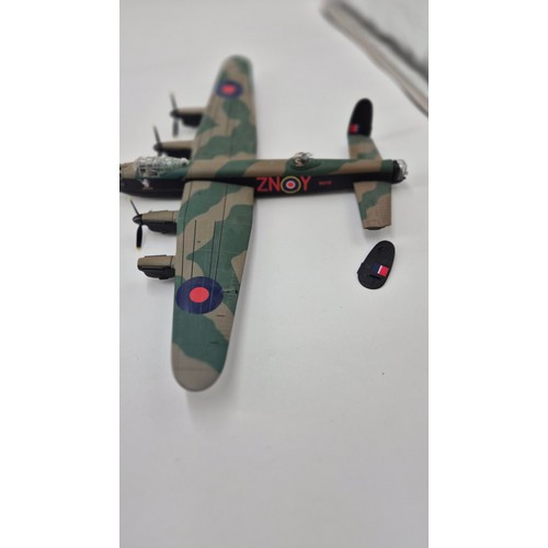 146 - Six Corgi Model AirplanesViscount Length 17cm x Wings 20cmGladiator Length 12cm x Wings 14cmThree x ... 