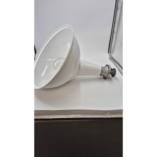 163 - Industrial Ceiling LightDiameter 44cm x Height 46cm