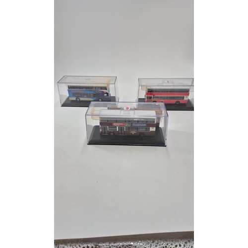 175 - Three Creative Northcord Buses in Plastic CasesNo 4001No 4011No 2002