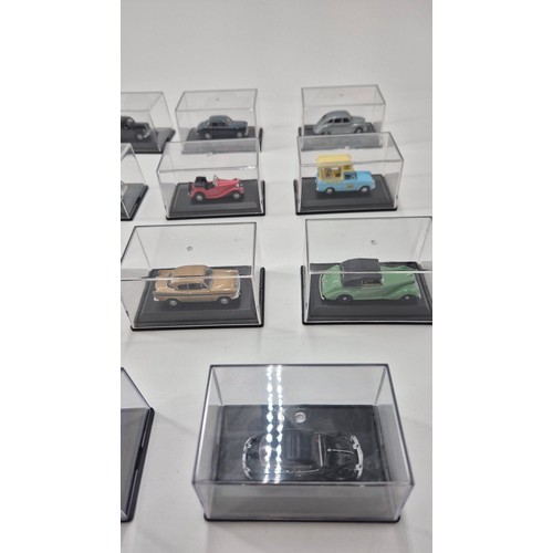 177 - Fifteen Miniature Oxford Diecast in Plastic Cases