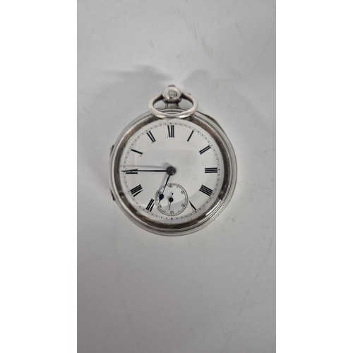 184 - Silver Cased Pocket Watch