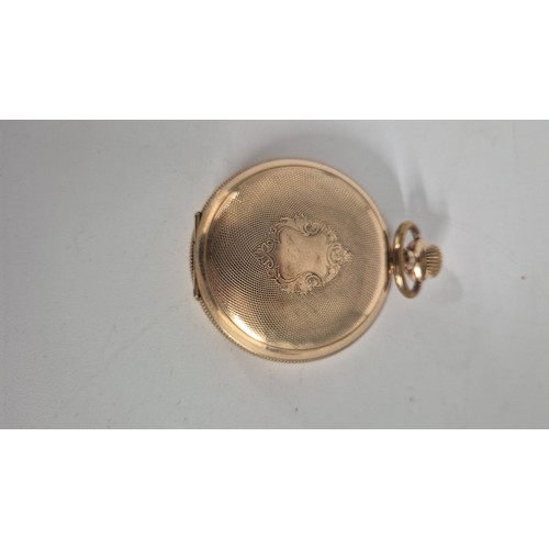 185 - Gold Plated Elgin Pocket Watch