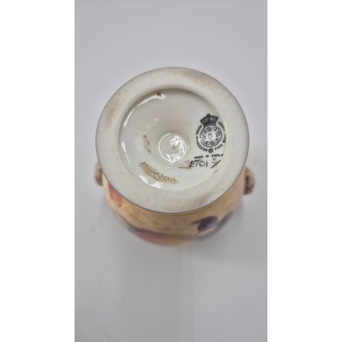 197 - Royal Worcester Lidded UrnHeight 18cm