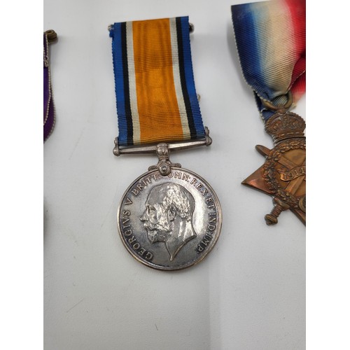 4 - WW1 Medals Presented to Sergeant W. R. Yule