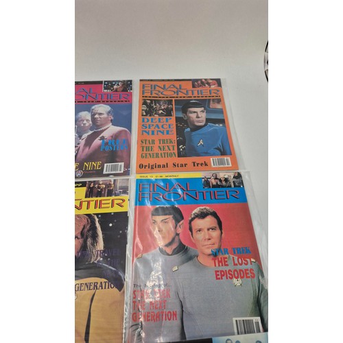 228 - Collection of Eighteen Final Frontier Magazines