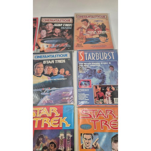 229 - Collection of Magazines to Include Star Trek & Starburst