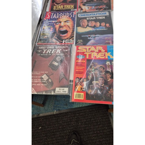 229 - Collection of Magazines to Include Star Trek & Starburst