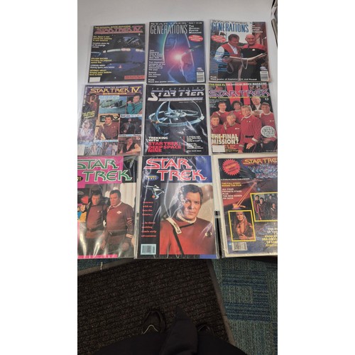 229 - Collection of Magazines to Include Star Trek & Starburst