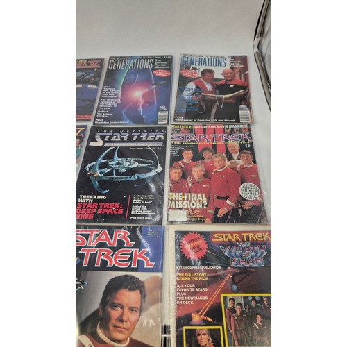 229 - Collection of Magazines to Include Star Trek & Starburst