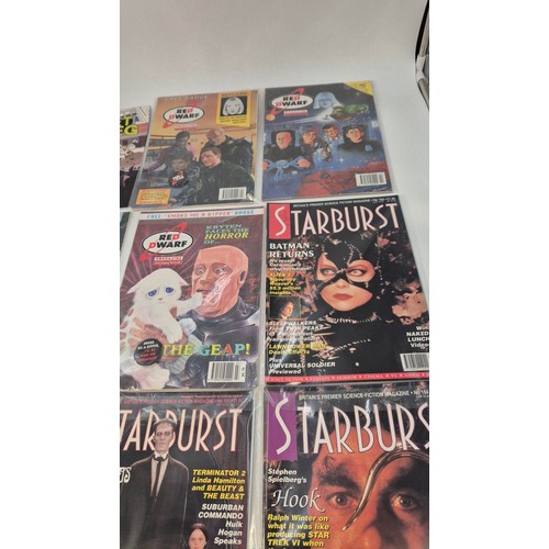 231 - Collection of Magazines to Include Star Trek, Starburst  & Alien 3