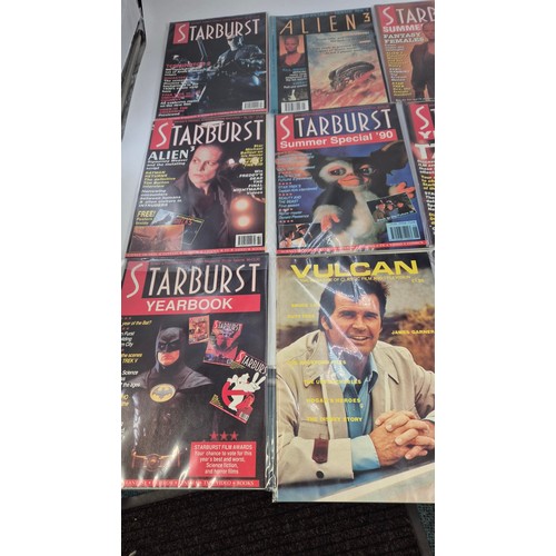 231 - Collection of Magazines to Include Star Trek, Starburst  & Alien 3