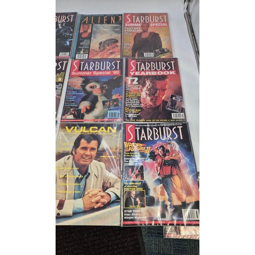 231 - Collection of Magazines to Include Star Trek, Starburst  & Alien 3