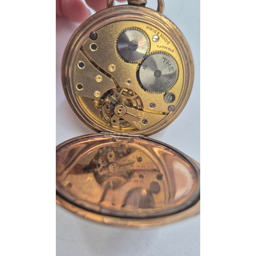 40 - Gold Plated Pocket Watch 