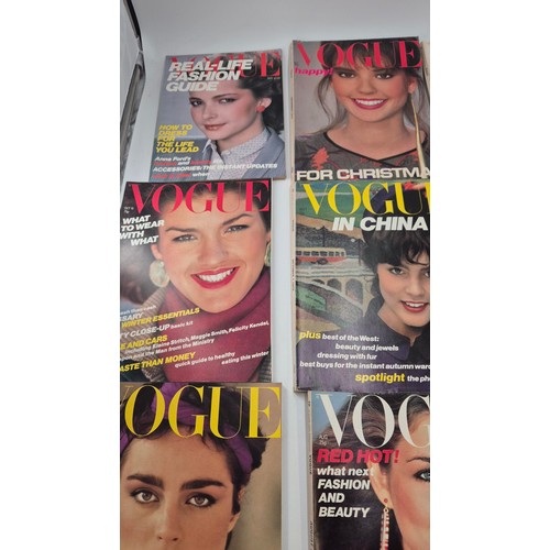 102 - Collection of Vogue Magazines 1979 Editions